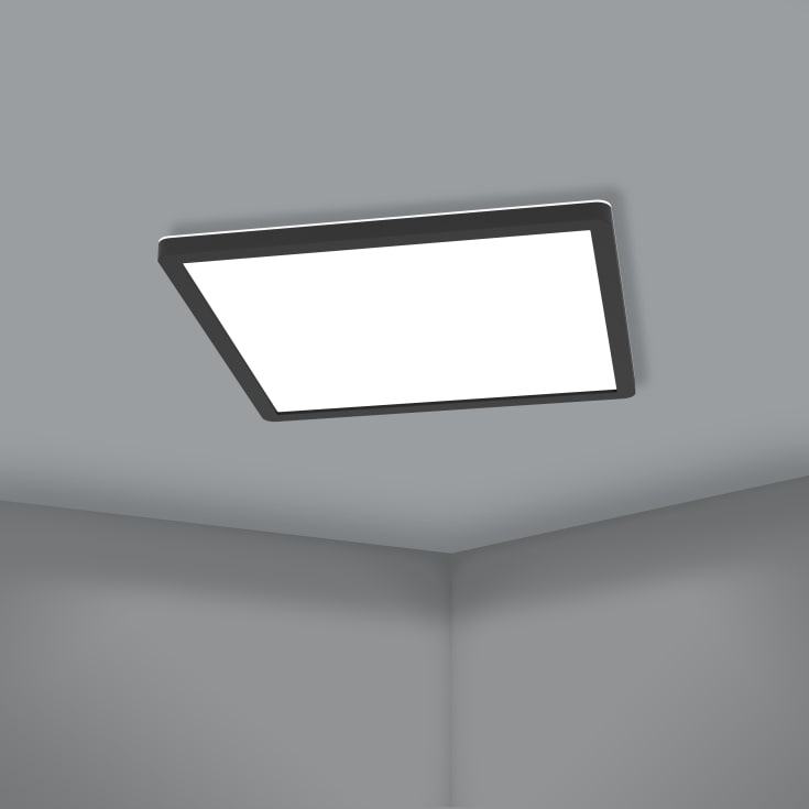 Rovito-Z Loft 294X294 RGB 1700 lumen, 2700-6500K svart