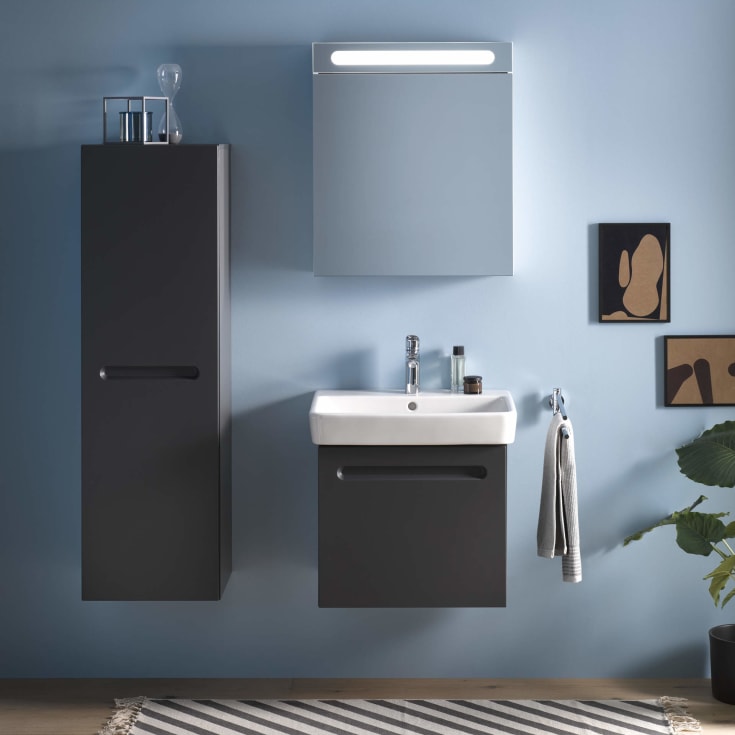 Duravit No.1 vegghengt servant, 60x46 cm, hvit