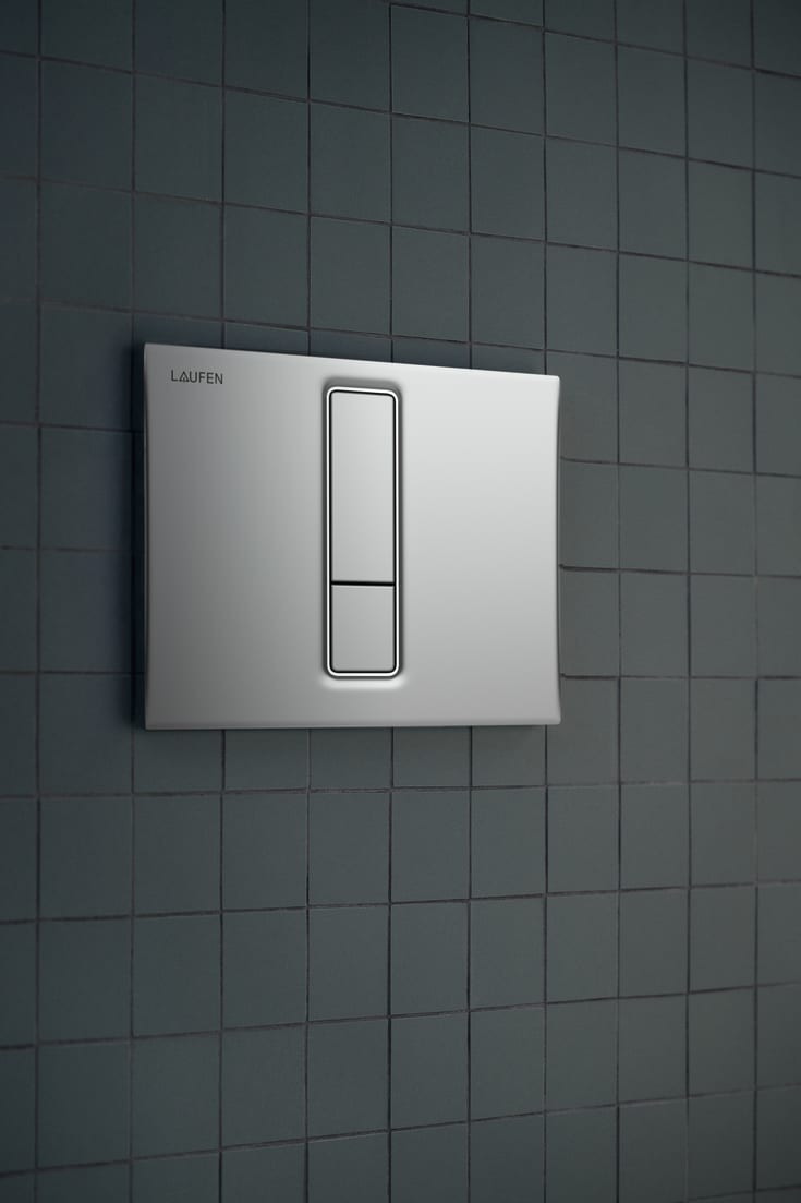 Laufen Lis AW101 spolplatta, krom
