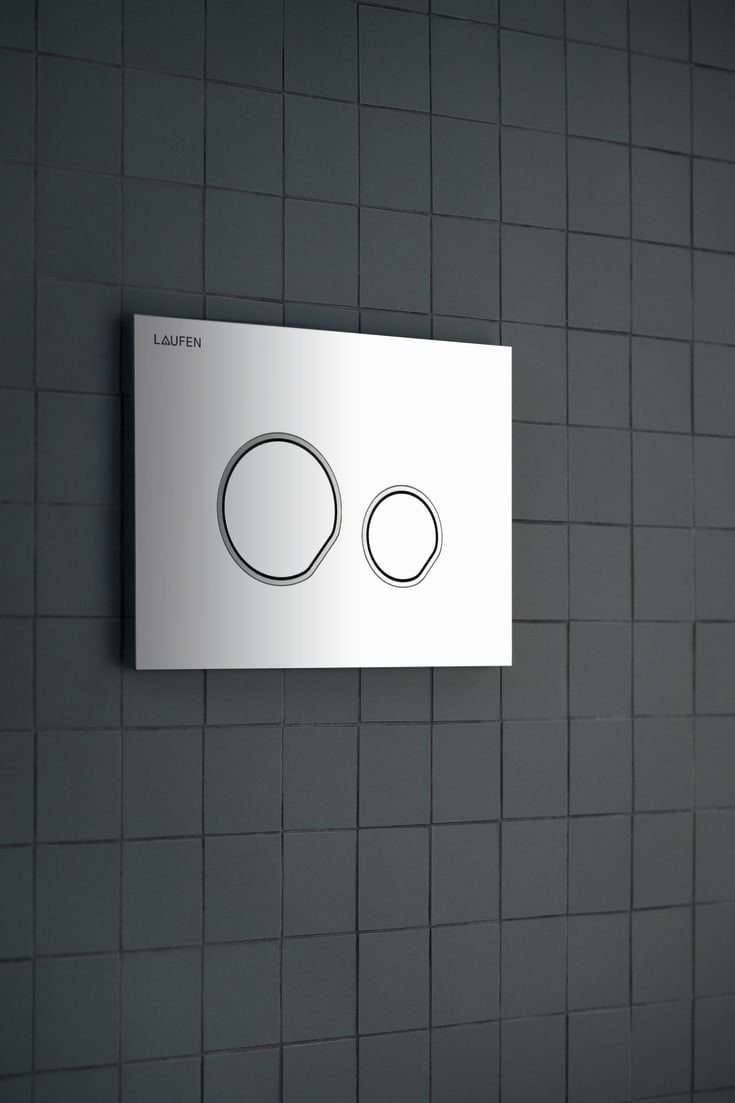 Laufen Lis AW105 betjeningsplade, hvid