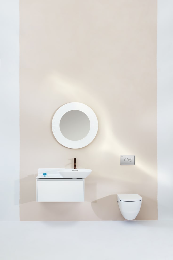 Laufen Lis AW106 betjeningsplade, krom