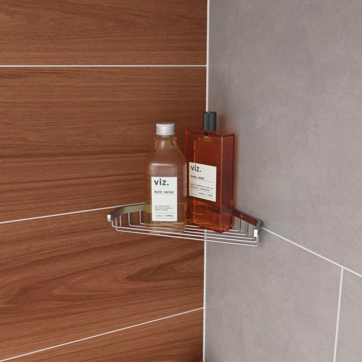 Lavabo Luna duschhylla, krom