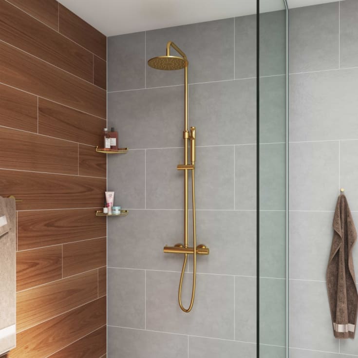 Lavabo Argo duschset, mässing