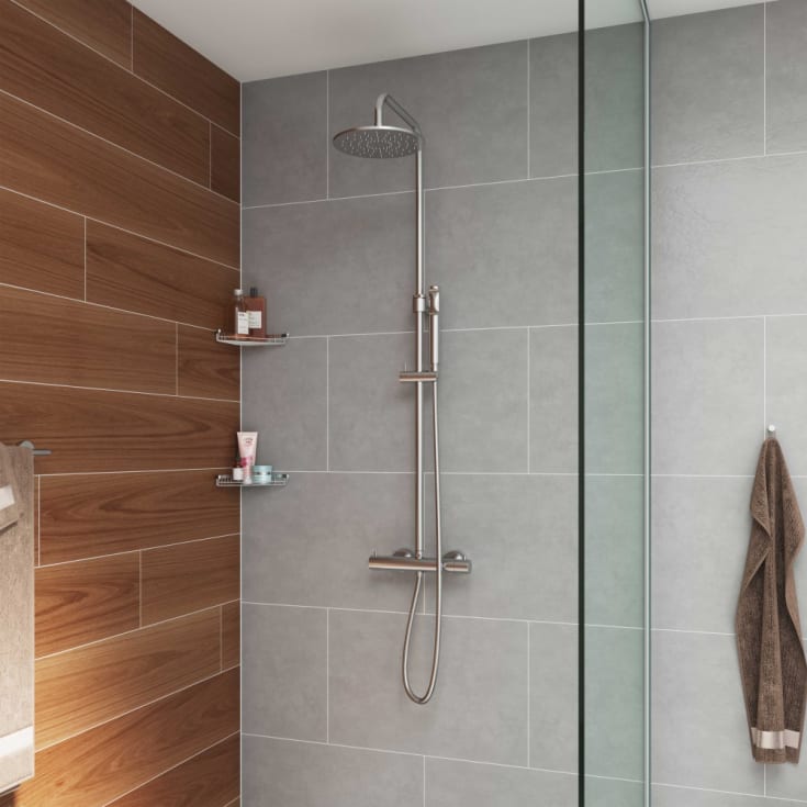 Lavabo Argo dusjsett, krom