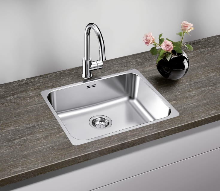 Blanco Supra 500 IF/N UX diskbänk, 54x44 cm, rostfritt stål
