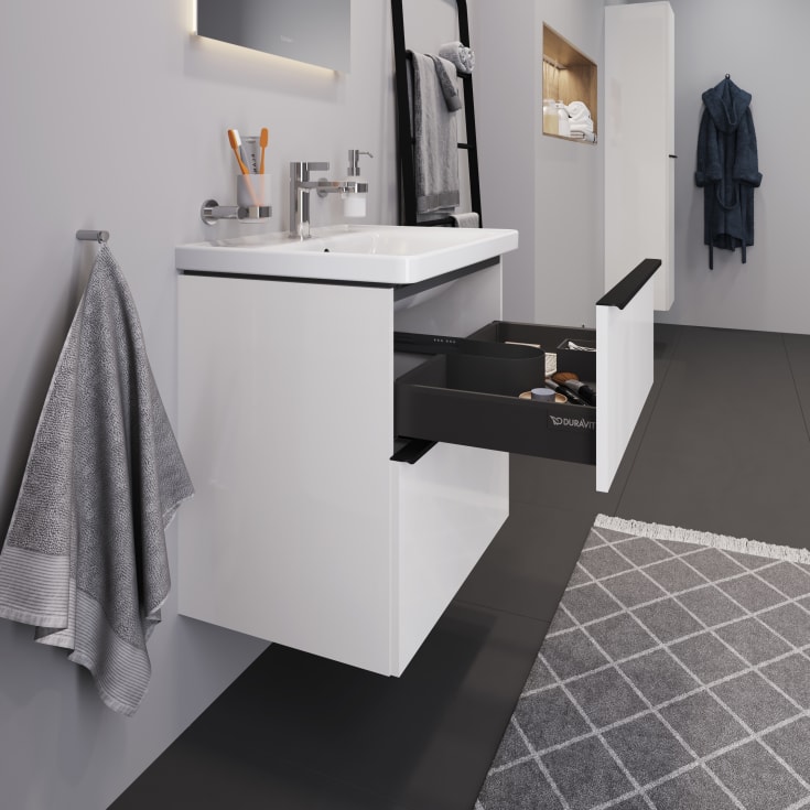 Duravit D-Neo møbelpakke, 65x48 cm, hvid højglans