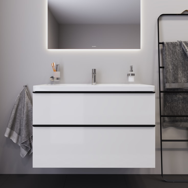 Duravit D-Neo møbelpakke, 100x48 cm, hvid højglans