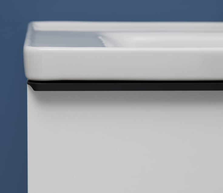 Duravit D-Neo möbelpaket, 100x48 cm, högglans vit