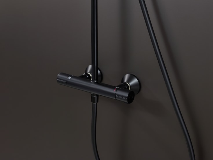 Hansgrohe Vernis Blend 200 duschset, svart