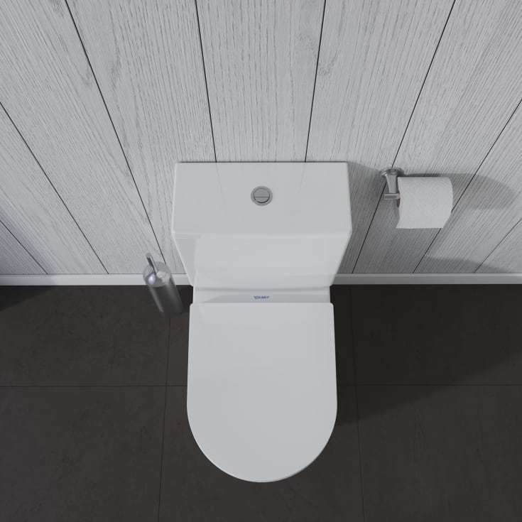 Duravit Me by Starck toilet, kun toiletskål, hvid