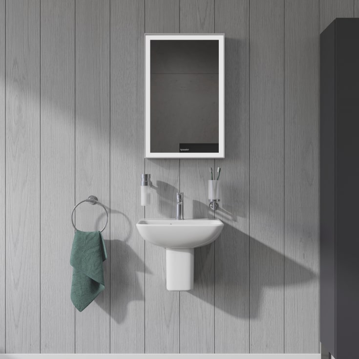 Duravit Me by Starck tvättställ, 45x32 cm, vit