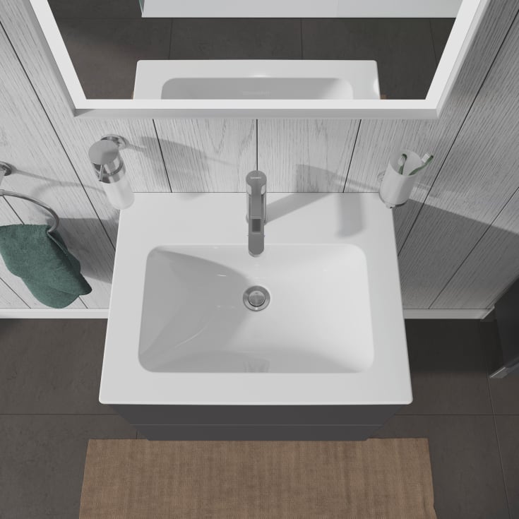 Duravit Me by Starck tvättställ, 63x49 cm, vit