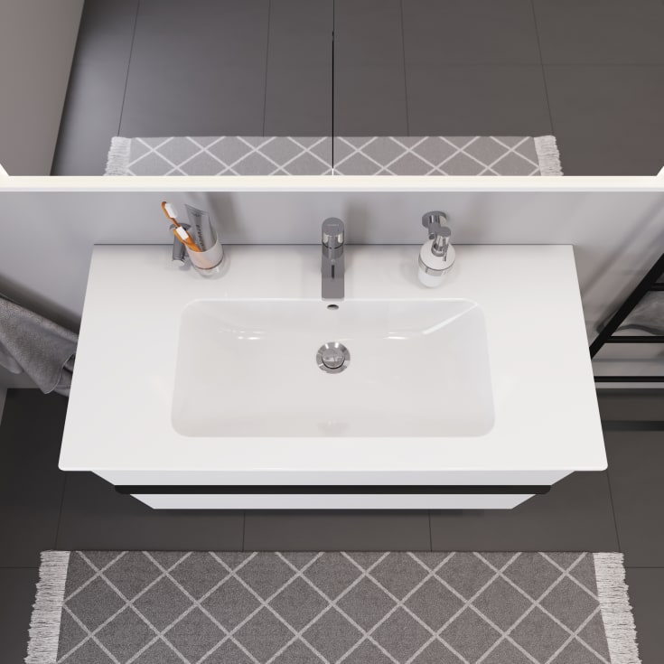 Duravit Me By Starck møbelservant, 103x49 cm, hvit