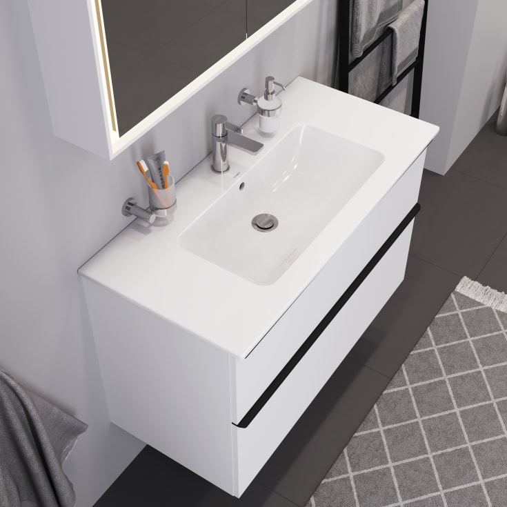 Duravit Me by Starck håndvask, 103x49 cm, hvid