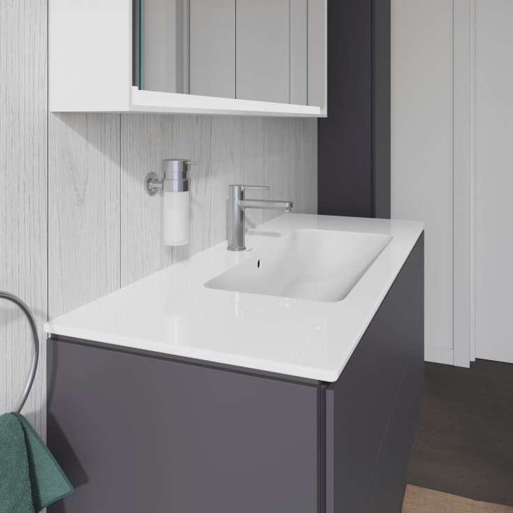 Duravit ME by Starck møbelservant, 123x49 cm, hvit