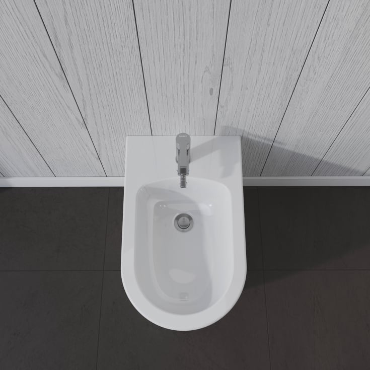 Duravit ME by Starck bidé, golvstående, vit