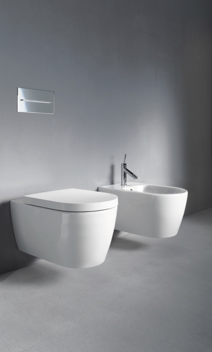 Duravit ME by Starck bidé, vägghängd, vit