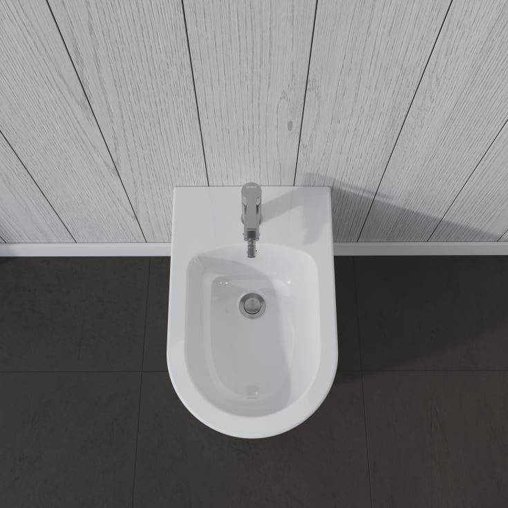 Duravit ME by Starck bidé, vägghängd, vit