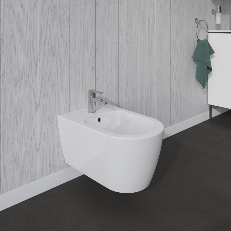 Duravit ME by Starck bidé, vägghängd, vit