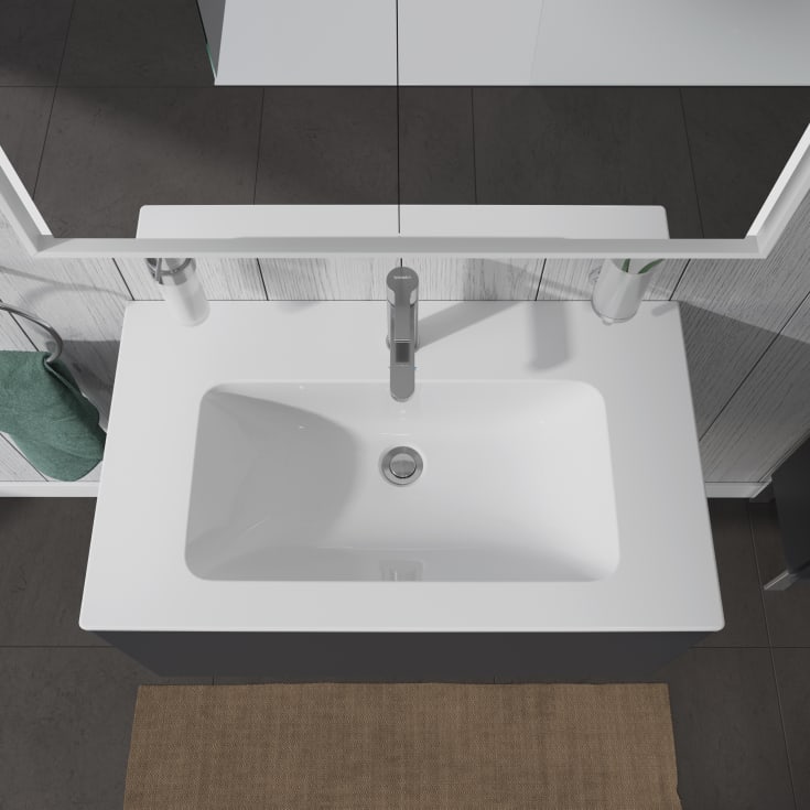 Duravit Me By Starck møbelservant, 83x49 cm, hvit