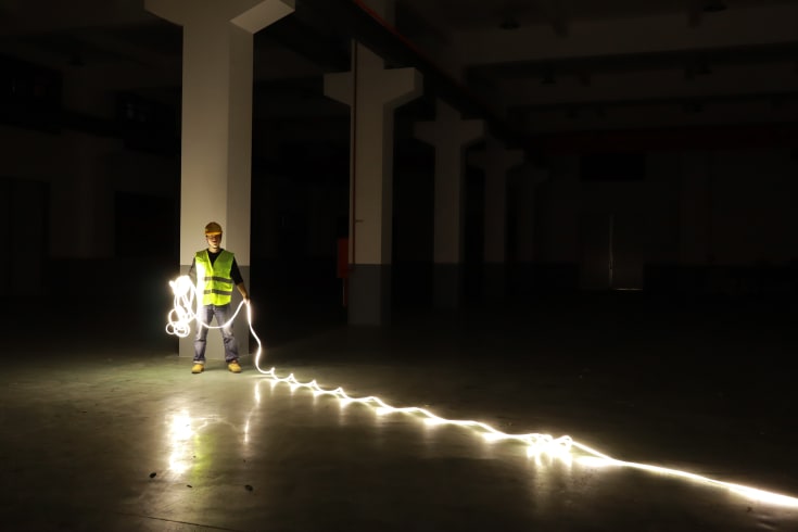 Blue Electric LED-stripe V2.0, 10 meter