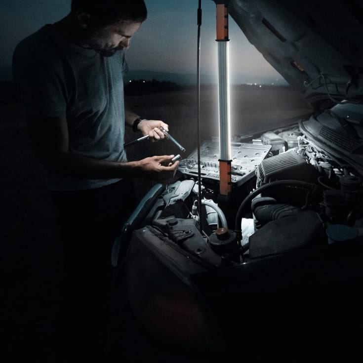 Ledvance Worklight Tube oppladbar LED-flomlys, 20W, 4000K