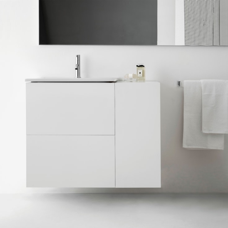 Kartell Laufen Rail håndklestang, 60 cm, transparent