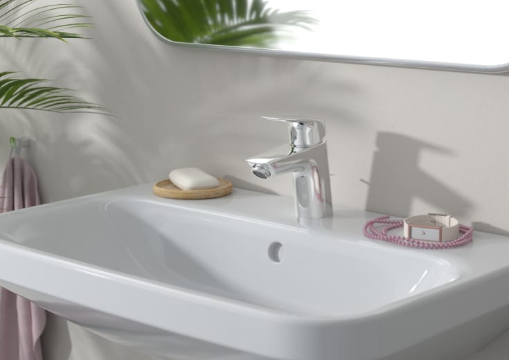 Hansgrohe Logis 70 tvättställsblandare, krom