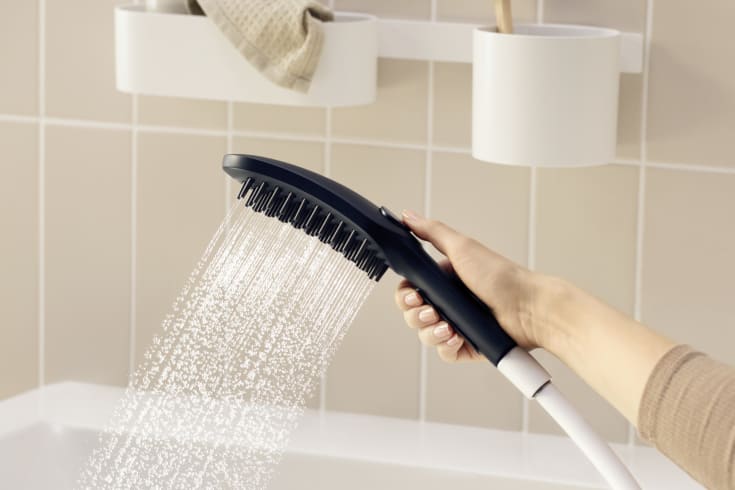 Hansgrohe DogShower hånddusj, vannbesparende, matt sort