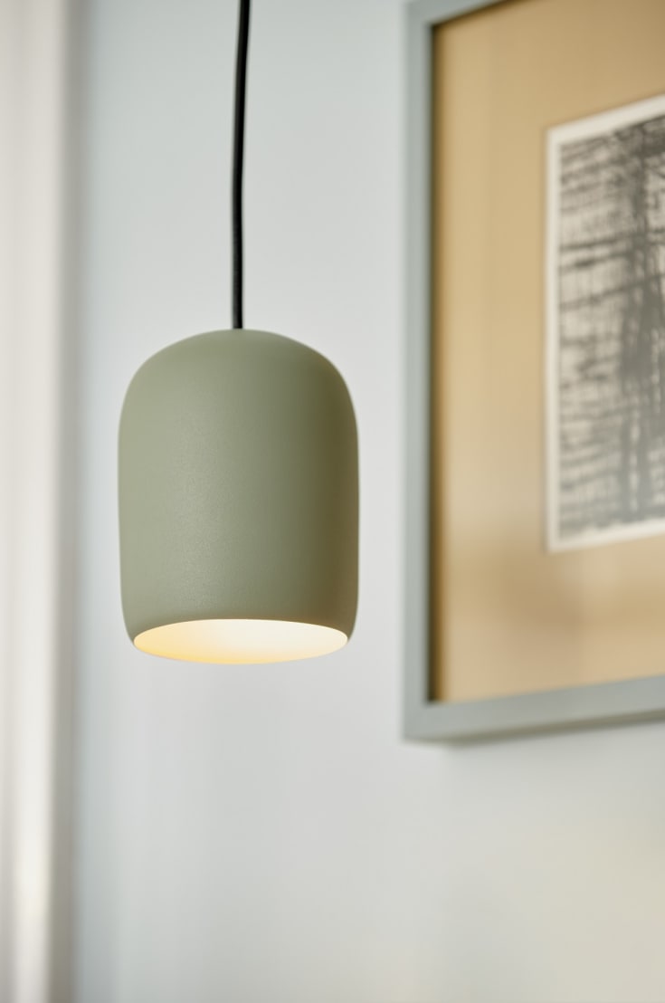 Nordlux Notti 10 pendellampa, grön