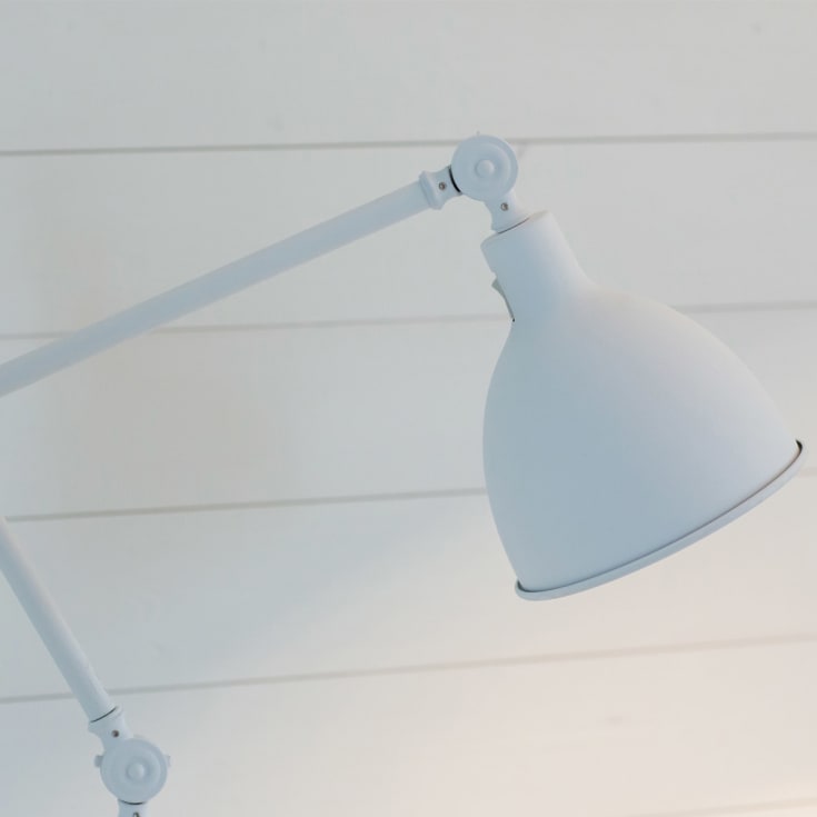 By Rydéns Bazar gulvlampe, hvid