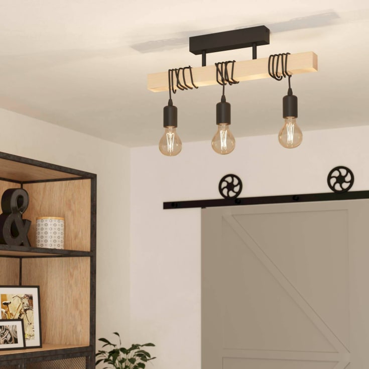 Eglo Townshend taklampe, svart