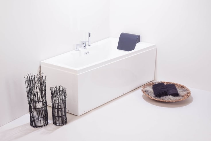 Maxxwell Riga badekar, 171x86 cm, hvid
