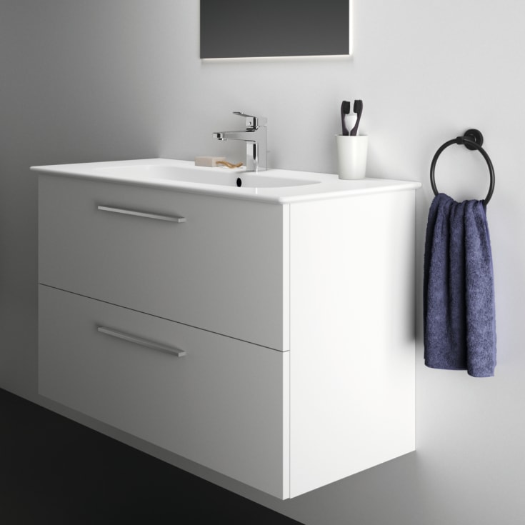 Ideal Standard i.life A 100 möbelpaket, 104x46 cm, vit