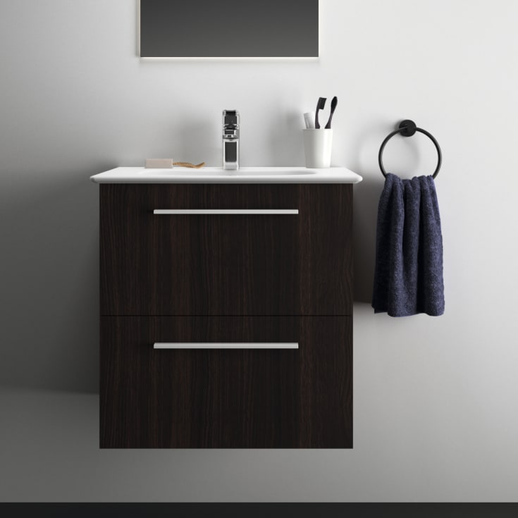 Ideal Standard i.life A møbelpakke, 64x46 cm, mørkegrå