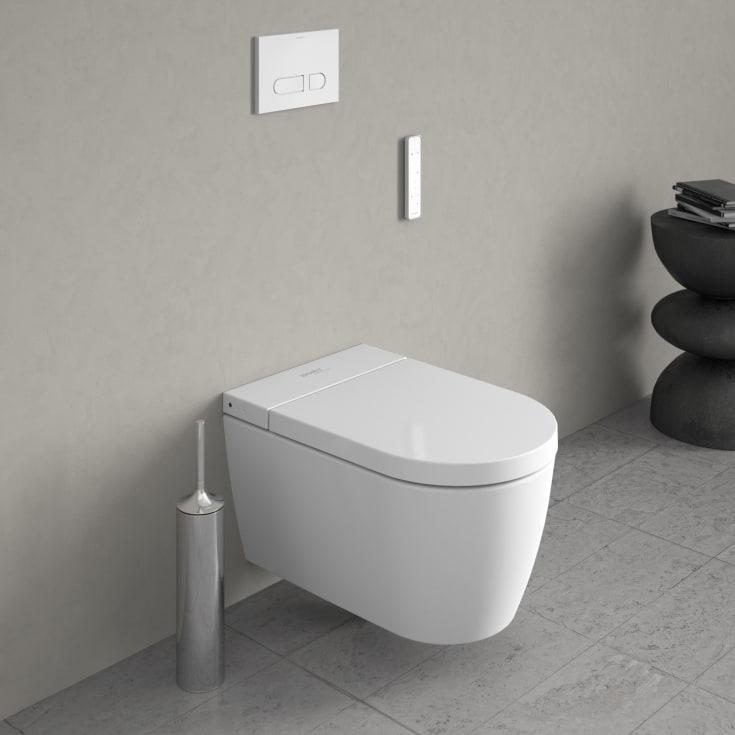 Duravit Sensowash Starck f Plus duschtoalett, utan spolkant, vit