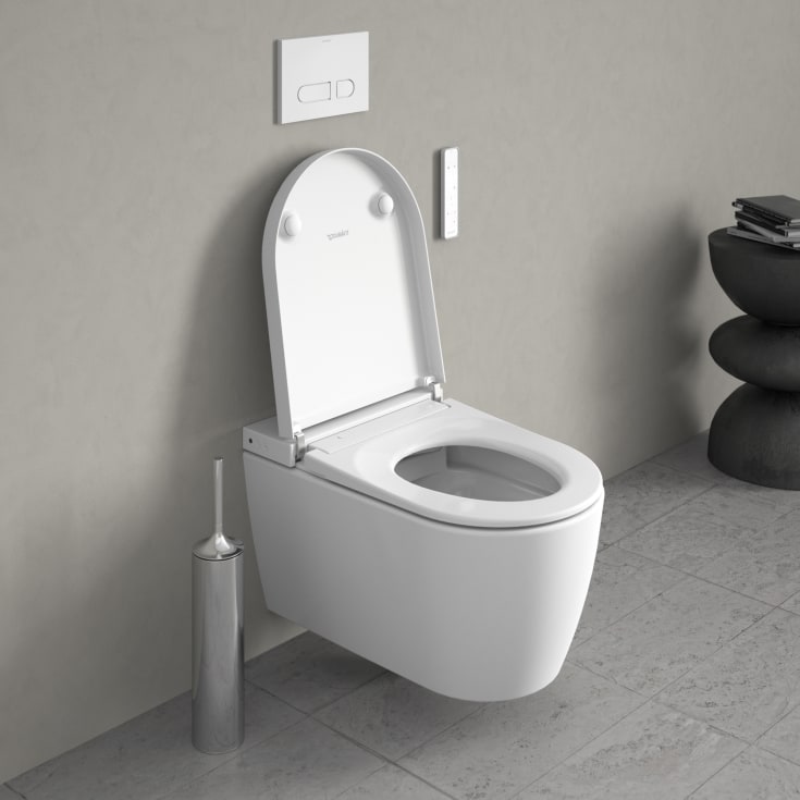 Duravit Sensowash Starck f Plus duschtoalett, utan spolkant, vit