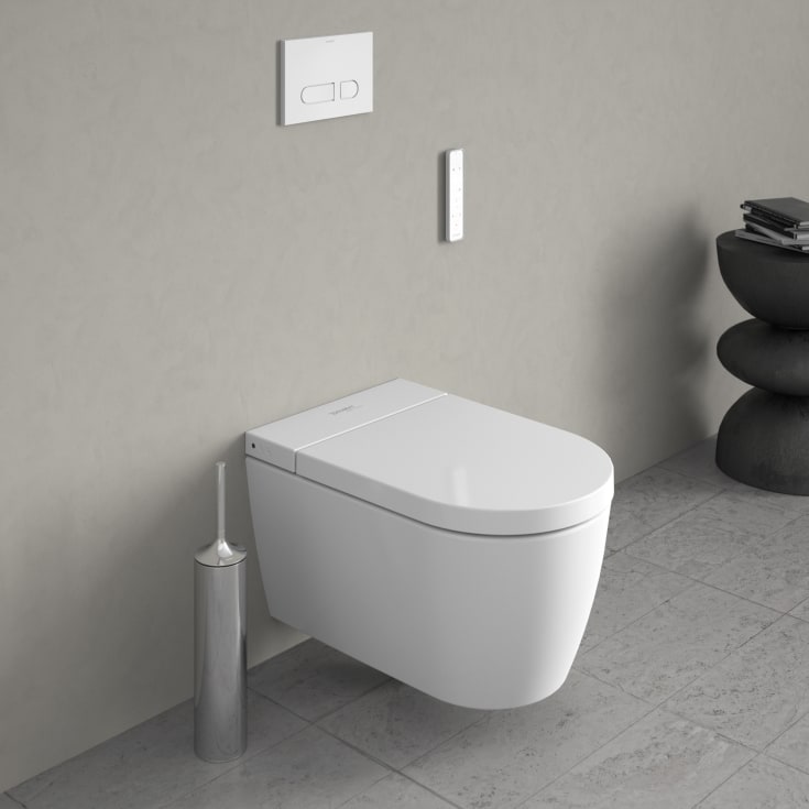 Duravit Sensowash Starck f Lite duschtoalett, utan spolkant, vit