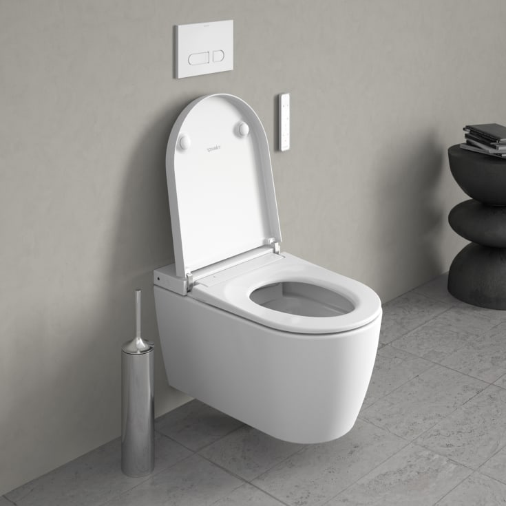 Duravit Sensowash Starck f Lite duschtoalett, utan spolkant, vit