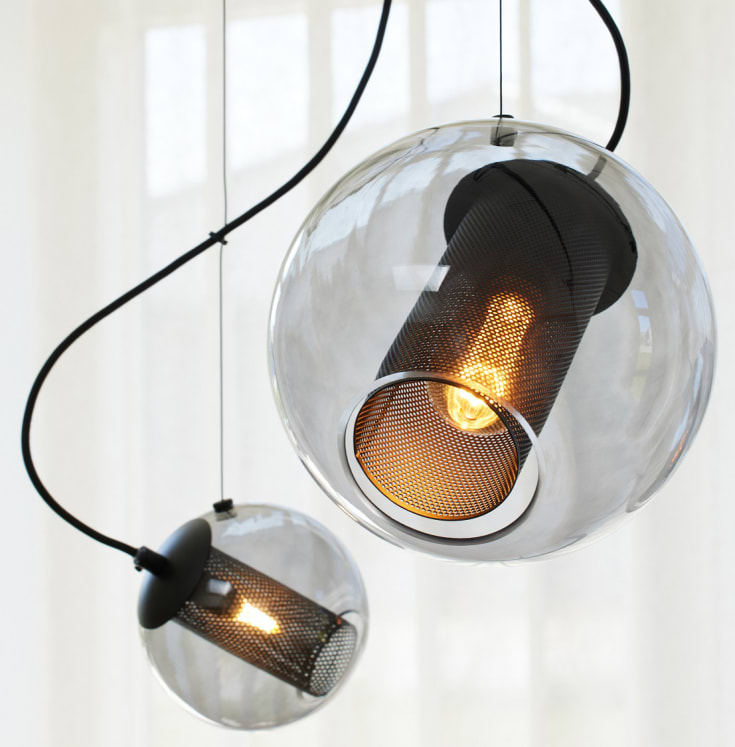 Halo Design Forty-Five pendel, Ø35 cm