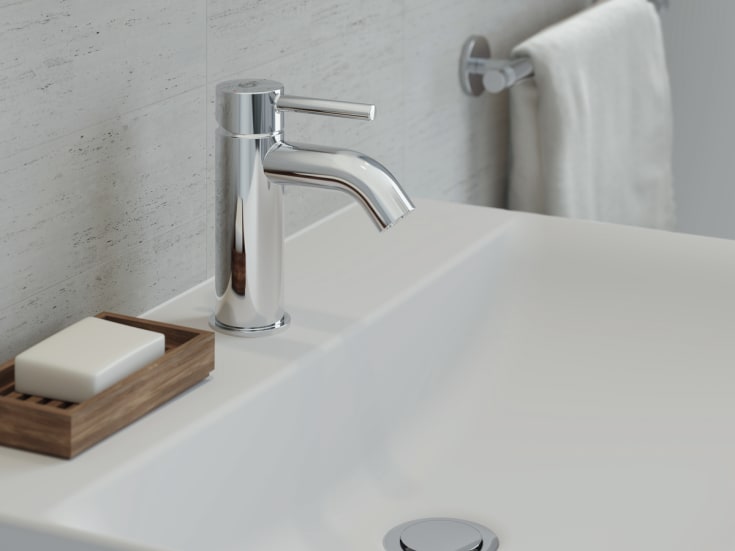 Ideal Standard Ceraline håndvaskarmatur, krom