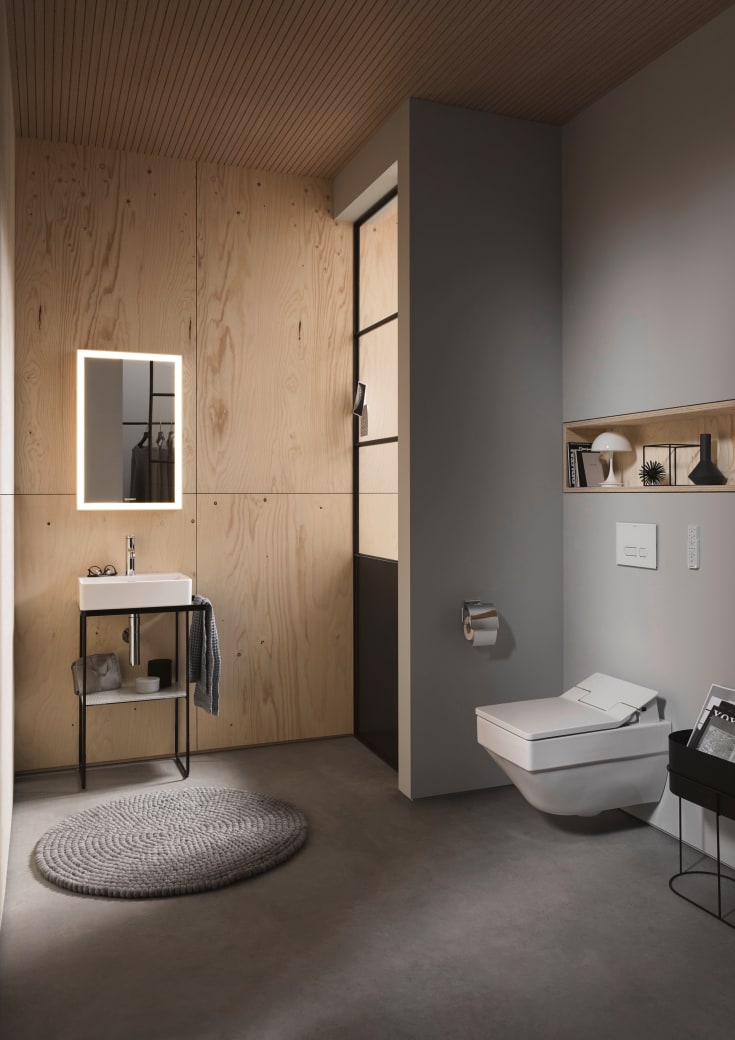 Duravit DuraSquare håndvask, 45x35 cm, hvid