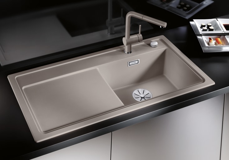 Blanco Zenar XL 6S MXI diskbänk, 100x51 cm, vit