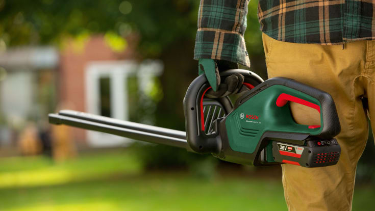 Bosch Adv. häcksax 650mm med 1 x batteri - 36V/2.0Ah