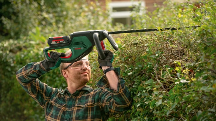 Bosch Adv. häcksax 650mm med 1 x batteri - 36V/2.0Ah
