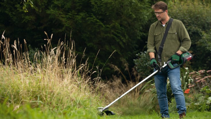 Bosch Home & Garden Adv. Græstrimmer 33cm m. 1 x batteri - 36V/2,0Ah