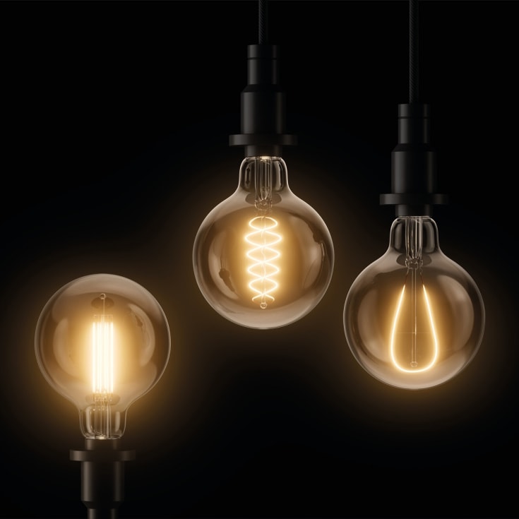 Ledvance Vintage 1906 E27 globepære, 2200K, 4,8W