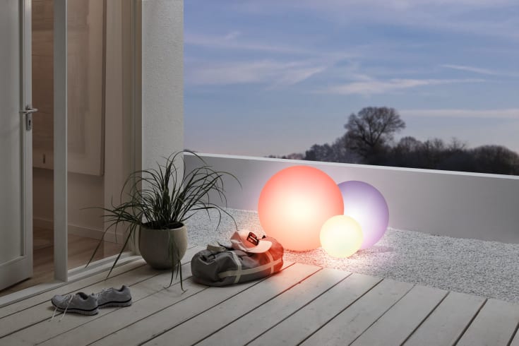 Eglo Monterolo udendørs golvlampa, Ø39 cm