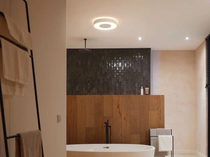 Philips Hue Xamento plafond, hvit, Ø42 cm