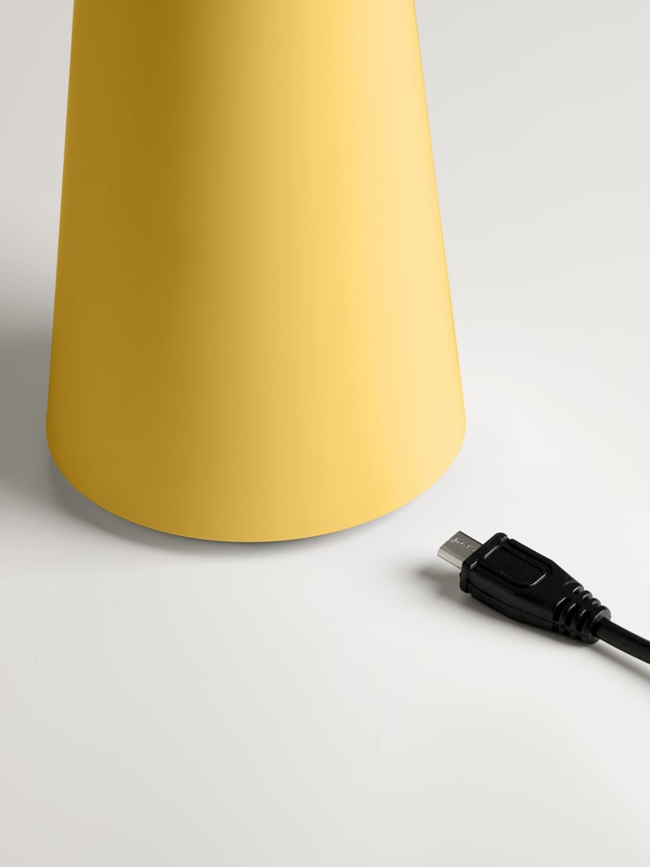 Nielsen Light Move Me oppladbar bordlampe, gul